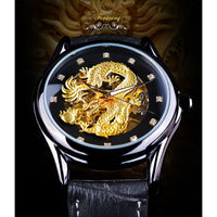 Reloj Mecánico Casual de Diseño Calado