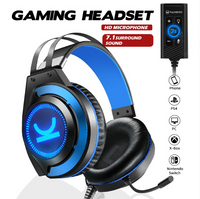 Audífonos Gamer Commander CM7000 Pro, Sonido Envolvente 7.1