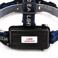 Linterna Frontal LED Vande T6, Ajustable