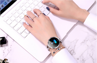 Pulsera Inteligente AK15 para Mujer con Monitor de Sueño y Ciclo