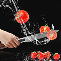 Set de Cuchillos de Cocina Estilo Damasco