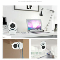 Cámara de Seguridad WiFi 1080P para Interior, Visión Nocturna