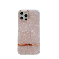 Carcasa de Lujo Estampado Concha para iPhone 11-14