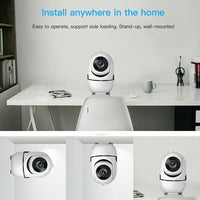 Cámara de Seguridad WiFi 1080P para Interior, Visión Nocturna