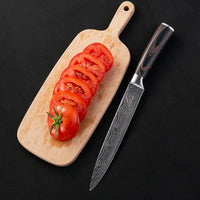 Set de Cuchillos de Cocina Estilo Damasco