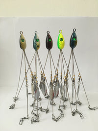 Set de Pesca Alabama Rig con Señuelos y Carnadas