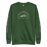 Polerón Premium Estampado Náutico "Seas The Day"