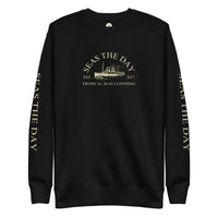 Polerón Premium Estampado Náutico "Seas The Day"