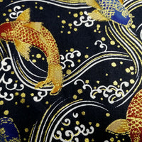 Tela de Algodón Estilo Japonés, Serie Estampado Koi