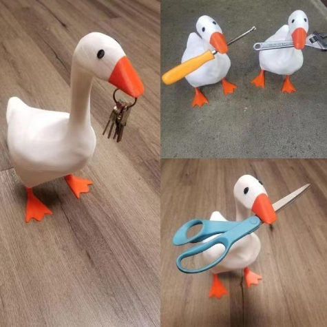 Portallaves Magnético con Diseño de Pato para el Hogar