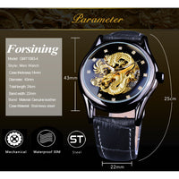Reloj Mecánico Casual de Diseño Calado
