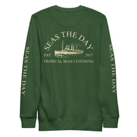Polerón Premium Estampado Náutico "Seas The Day"