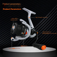 Carrete de Pesca Spinning Full Metal Black Shark