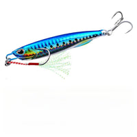 Señuelo Metálico Tipo Cuchara (Jig) - Varios Pesos, Pesca de Arrastre