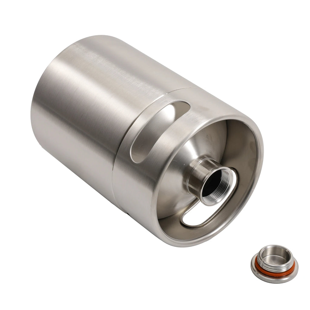 Mini Barril de Acero Inoxidable Recargable para Bebidas