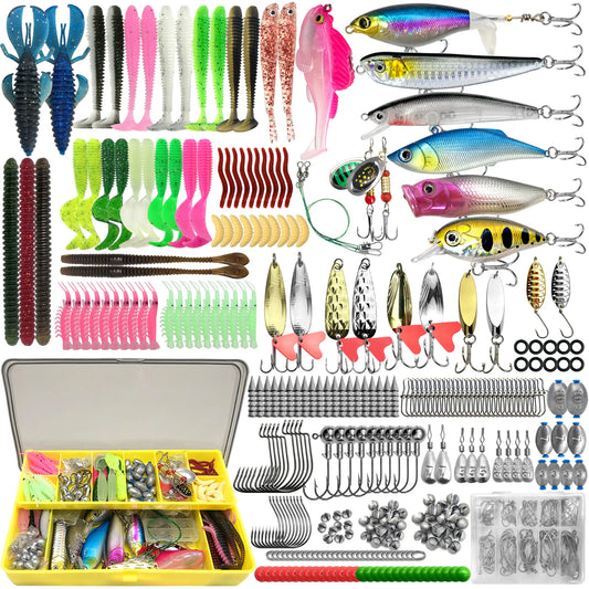 Kit de Señuelos de Pesca Multiuso, Varias Piezas