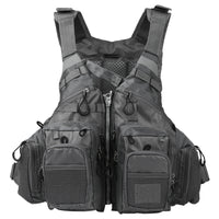 Chaleco Outdoor para Pesca y Kayak, con Espuma Flotante