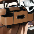 Organizador de Asiento de Auto con Caja y Portapañuelos