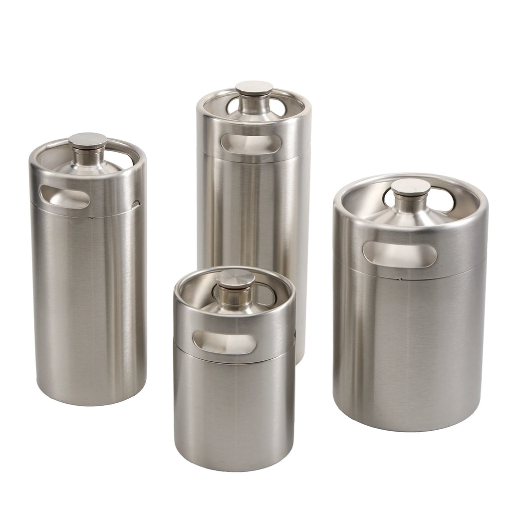 Mini Barril de Acero Inoxidable Recargable para Bebidas
