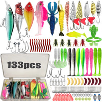 Kit de Señuelos de Pesca Multiuso, Varias Piezas