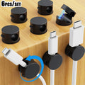Clips Magnéticos Organizadores de Cables (Pack de 6)