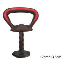 Base y Mango Multiuso para Kettlebell y Discos de Pesas