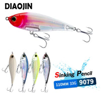 Señuelo Pencil para Róbalo y Lubina, 11cm 33g