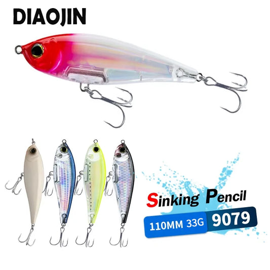 Señuelo Pencil para Róbalo y Lubina, 11cm 33g