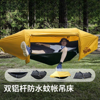 Hamaca para Camping, Impermeable y Anti-Mosquitos