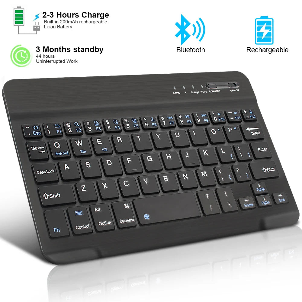 Teclado Mini Bluetooth Inalámbrico y Recargable