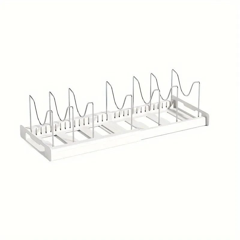 Organizador Expandible de Ollas para Gabinete de Cocina