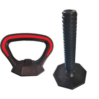 Base y Mango Multiuso para Kettlebell y Discos de Pesas