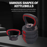 Base y Mango Multiuso para Kettlebell y Discos de Pesas