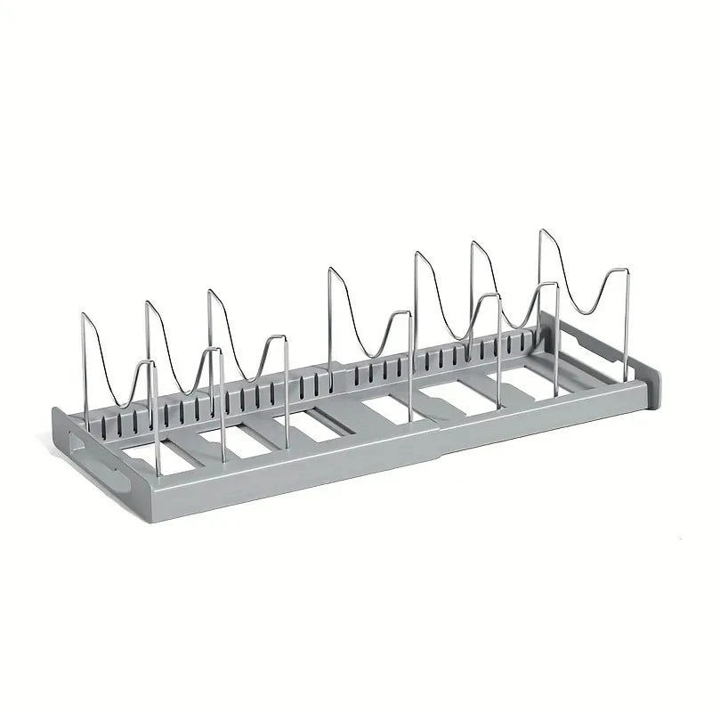 Organizador Expandible de Ollas para Gabinete de Cocina
