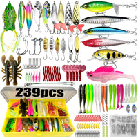 Kit de Señuelos de Pesca Multiuso, Varias Piezas