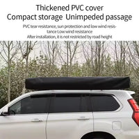 Toldo Lateral para Auto 180°, Plegable para Camping