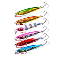 Señuelo Metálico Tipo Cuchara (Jig) - Varios Pesos, Pesca de Arrastre