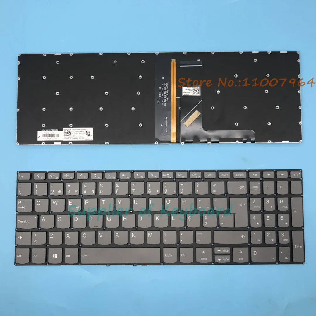 Teclado de Reemplazo en Portugués para Laptop Lenovo V15