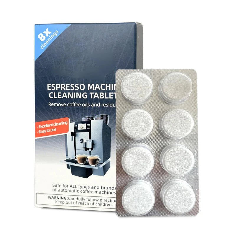 Pastillas Limpiadoras para Cafetera Espresso - Elimina Sarro y Aceites