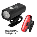 Set de Luces Delantera y Trasera para Bicicleta, LED Recargable