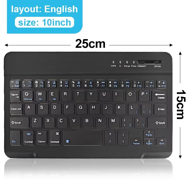 Teclado Mini Bluetooth Inalámbrico y Recargable