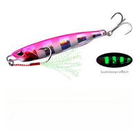 Señuelo Metálico Tipo Cuchara (Jig) - Varios Pesos, Pesca de Arrastre