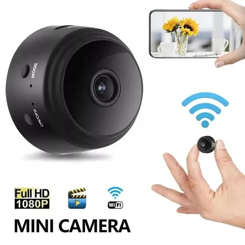 Mini Cámara WiFi de Vigilancia A9 - Grabación y Monitoreo Remoto
