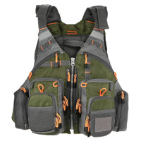 Chaleco Outdoor para Pesca y Kayak, con Espuma Flotante
