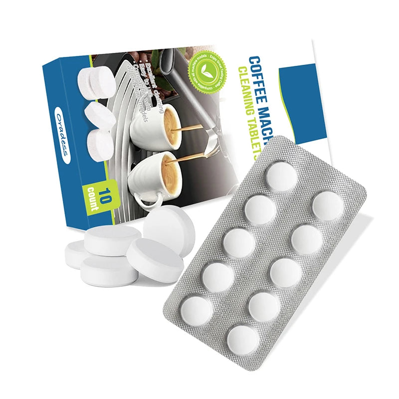 Pastillas Limpiadoras para Cafetera Espresso - Elimina Sarro y Aceites
