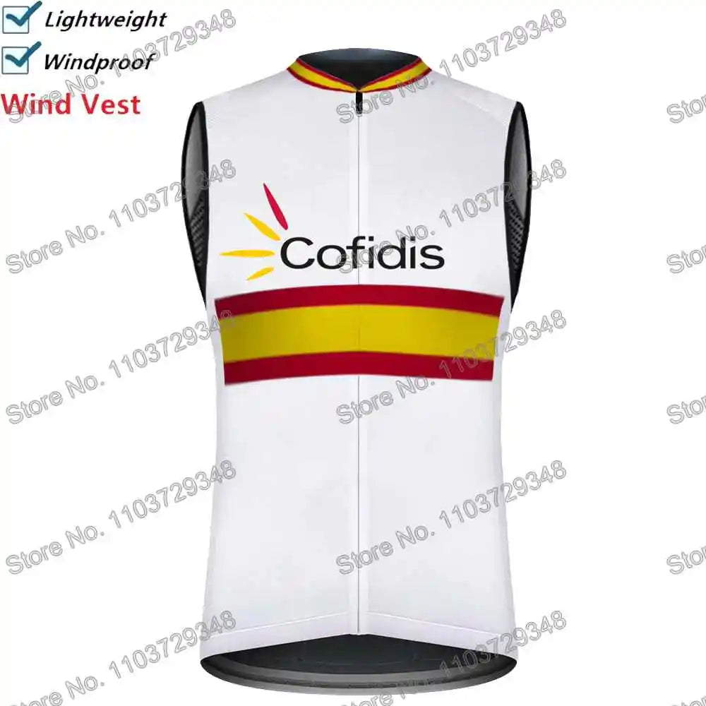Chaleco Cortavientos de Ciclismo, Estilo Carrera