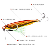Señuelo Metálico Tipo Cuchara (Jig) - Varios Pesos, Pesca de Arrastre