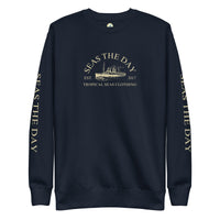 Polerón Premium Estampado Náutico "Seas The Day"