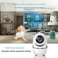 Cámara de Seguridad WiFi 1080P para Interior, Visión Nocturna