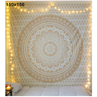 Tapiz de Pared Bohemio con Diseño Mandala